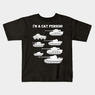 I'M A CAT PERSON! Kids T-Shirt